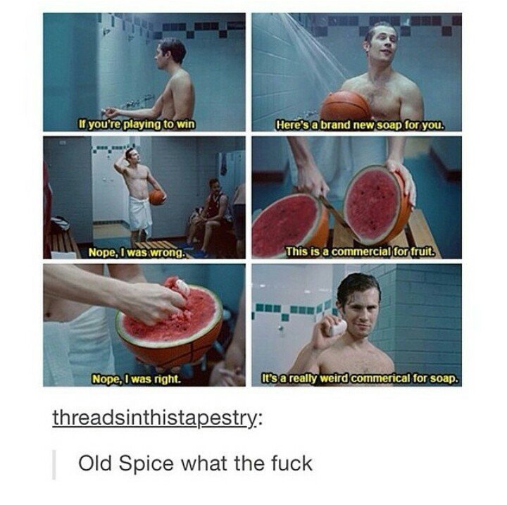 Old Spice has lost it.