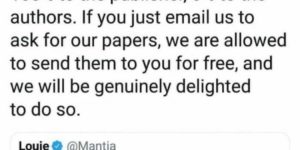 How to get a scientific paper for free