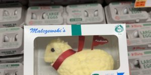 Lamb shaped butter for your table this Easter…