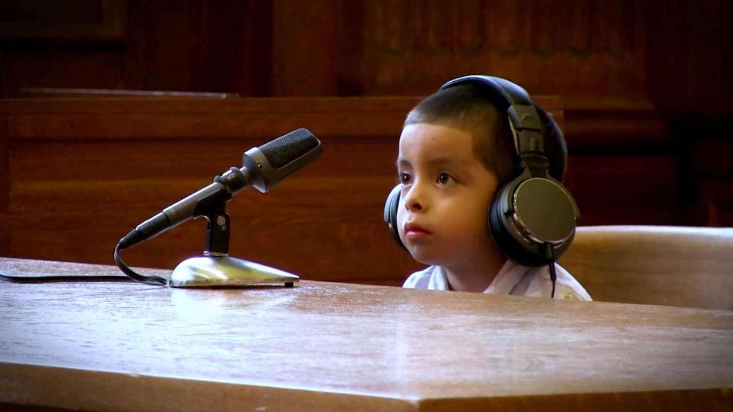 Unaccompanied child in American immigration court