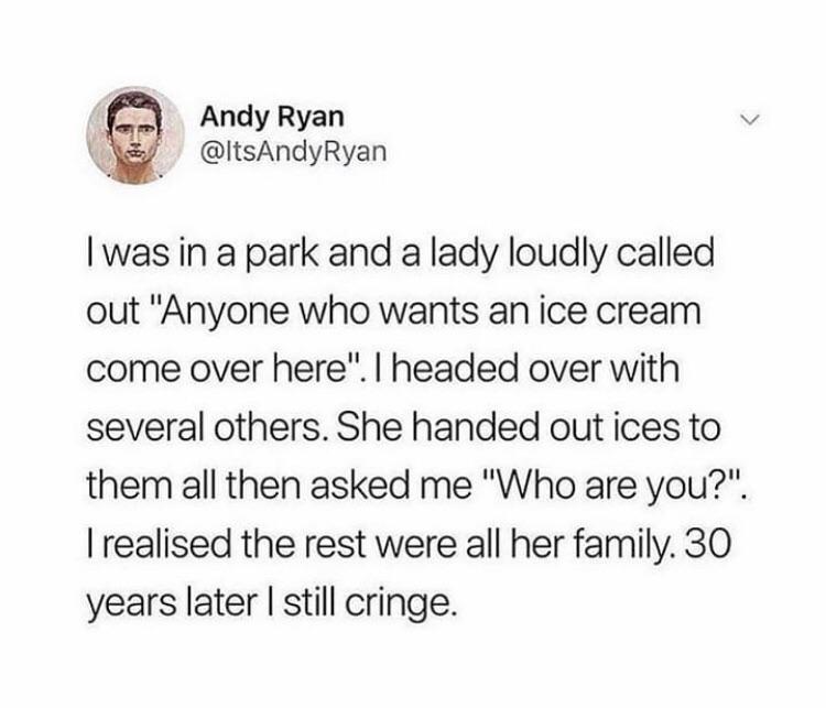 That's just the thing about parks...