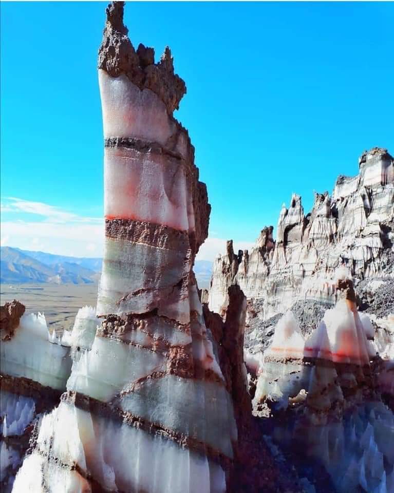 Salt rocks of Iran