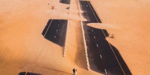 Highway Post-Sandstorm in Dubai