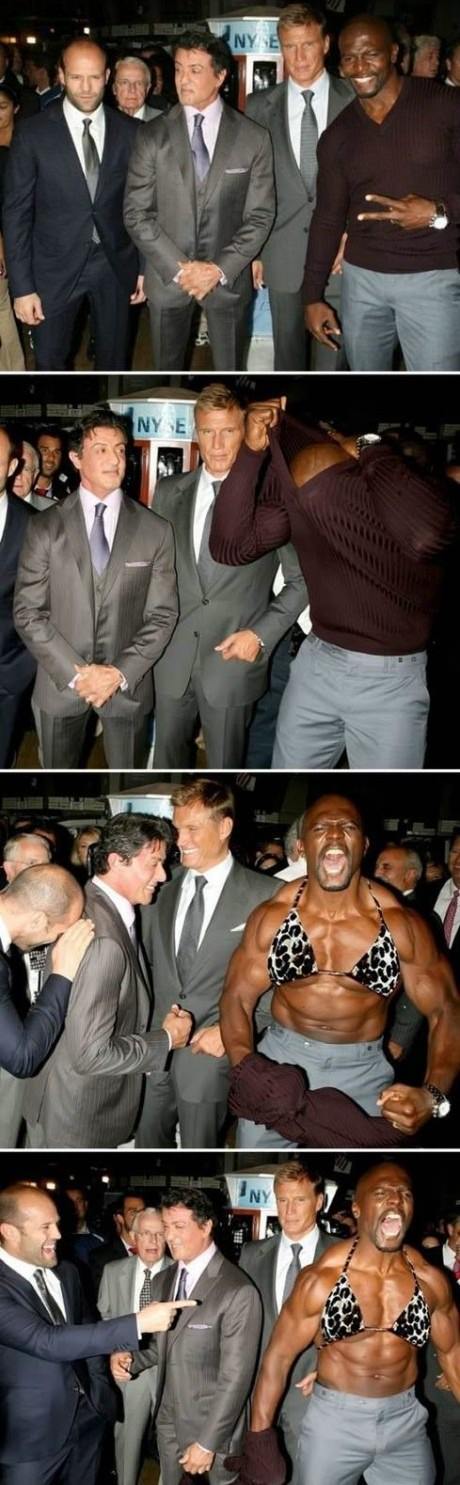 Terry Crews is best Cruise.