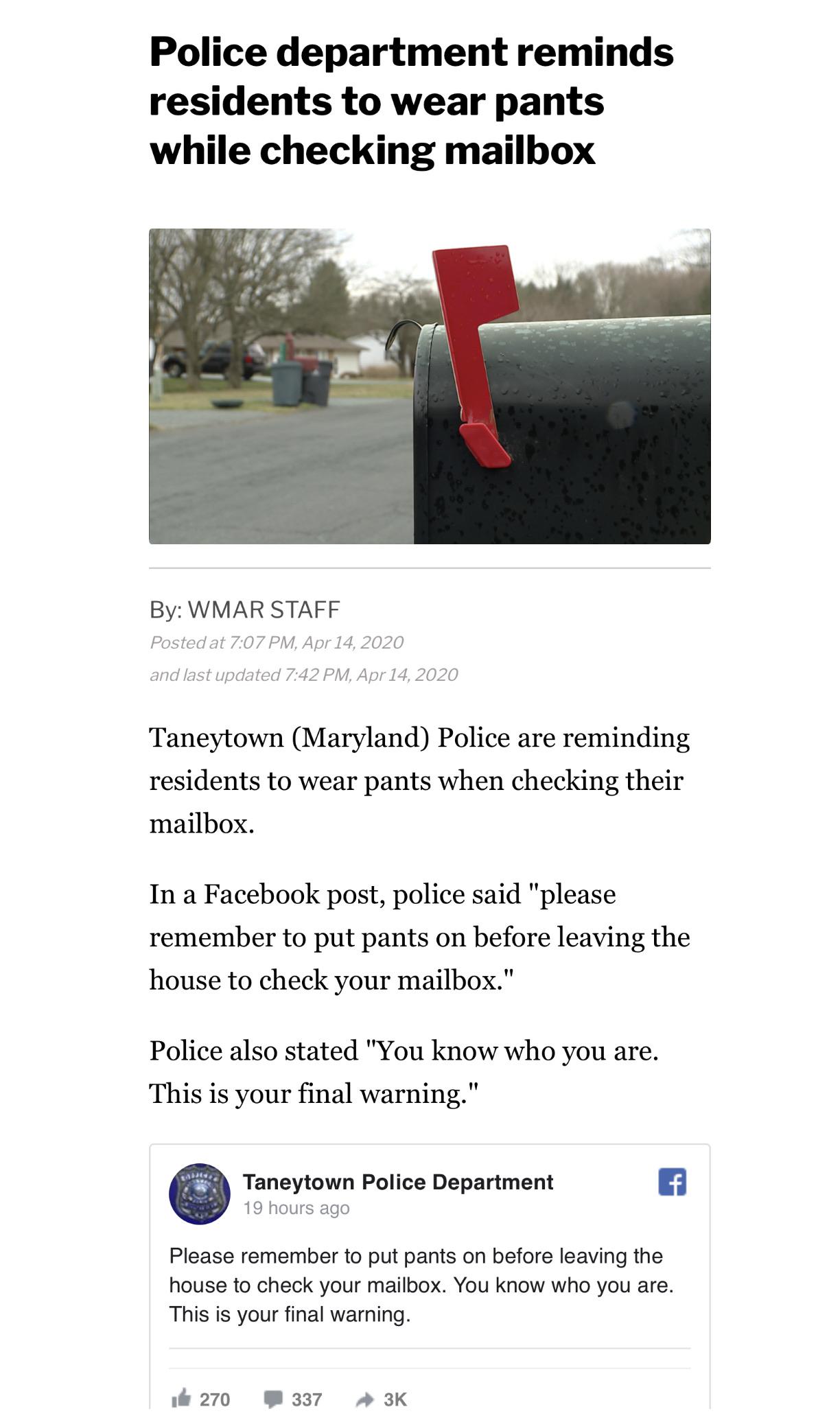 PANTS ARE TYRANNY