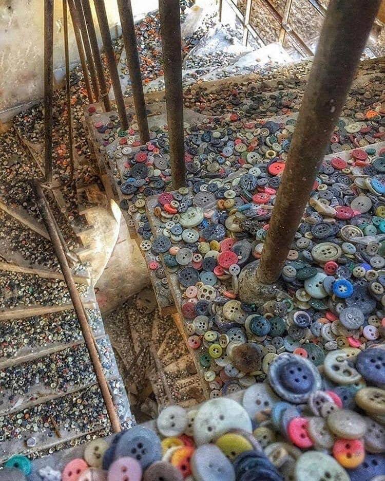 An abandoned button factory.