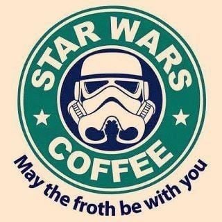 May the froth be with you.
