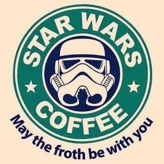 May the froth be with you.