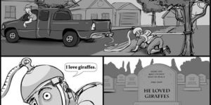 For the love of giraffes.