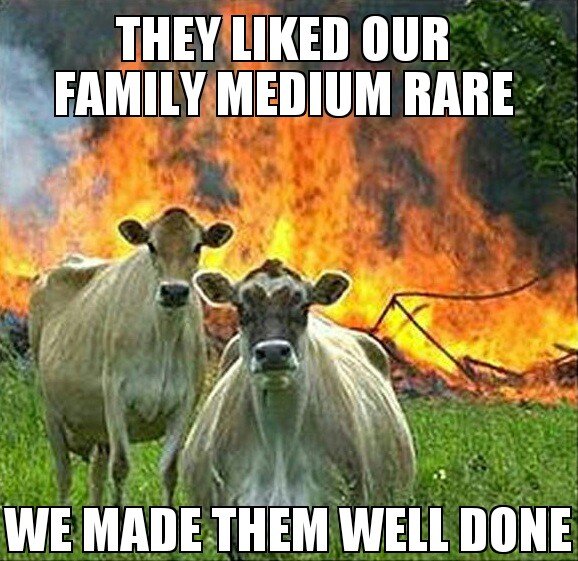 Evil Cows.