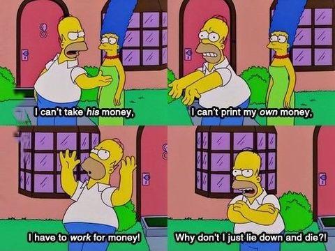 My thoughts when they told me I had to make my own money now