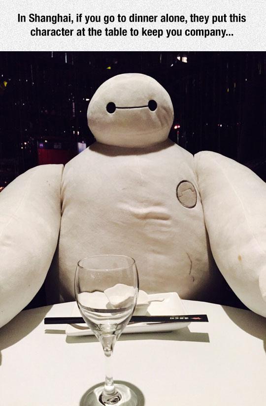 Baymax, The Best Dinner Companion