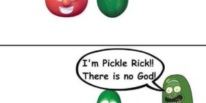 And I’m Pickle Riiiiiick!