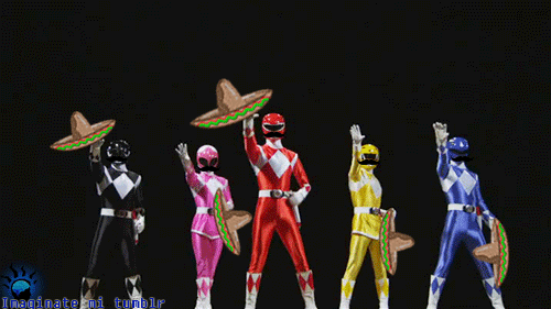 Power Rangers with sombreros are cooler.