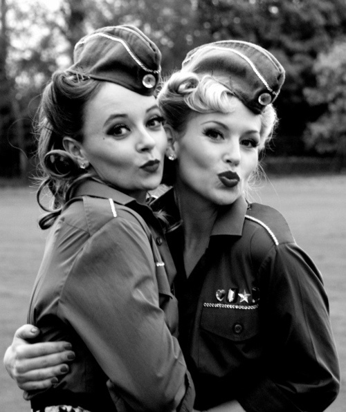 World War II - When duck face was cute.