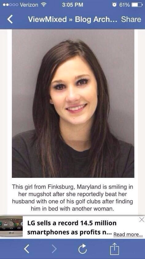 Legitimate Reason to Smile in A Mugshot