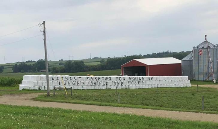 Eat gluten and hug a farmer.