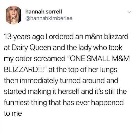 I am the Dairy Queen