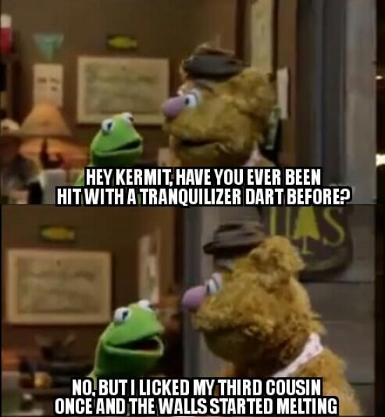 Kermit the psycho-naught