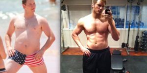Chris Pratt before and after pics