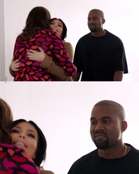 Kanye West meets Caitlyn Jenner