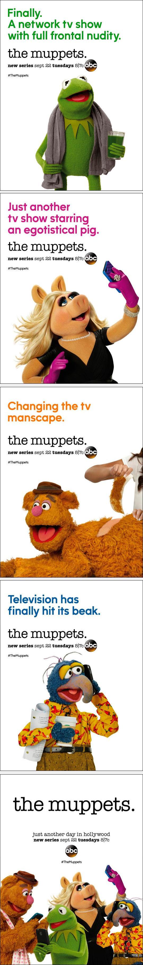 The New Posters For The Muppets Are Hilarious