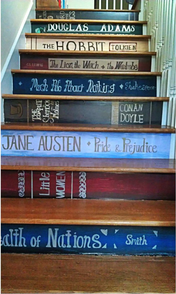 A book nerds staircase.