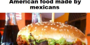Mexican food vs American food