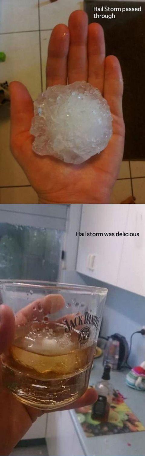 Making the most out of a hail storm