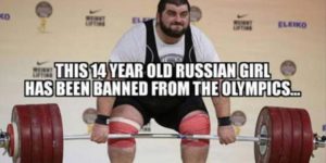 Russian banned from the Olympics