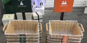 There’s a store in South Korea that allows customers to chose whether or not they want to be approached by staff or not by the color of their shopping basket.