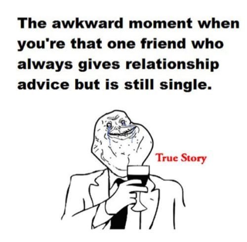 The awkward moment when...