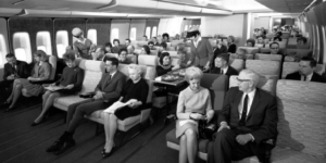 Economy Class Seating In The Late 1960’s