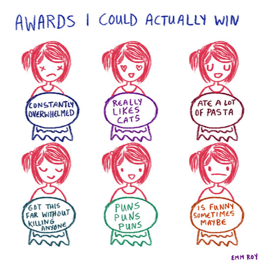 Awards I could actually win.