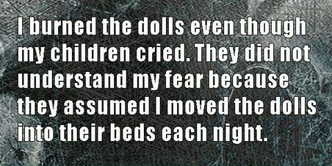 never trust dolls