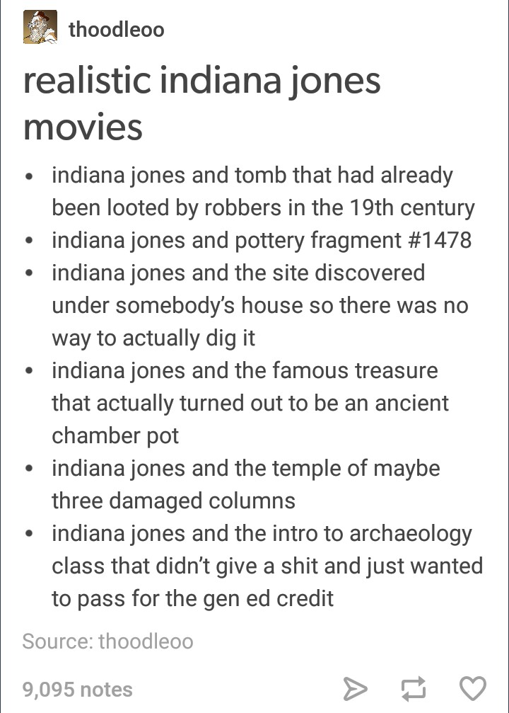 Realistic Indiana Jones