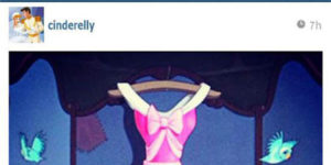 If Disney princesses had Instagram.