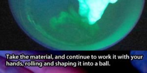 Make your own glowing bounce balls!
