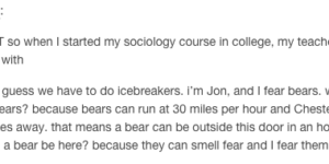 Bears run fast