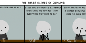 Three Stages of Drinking