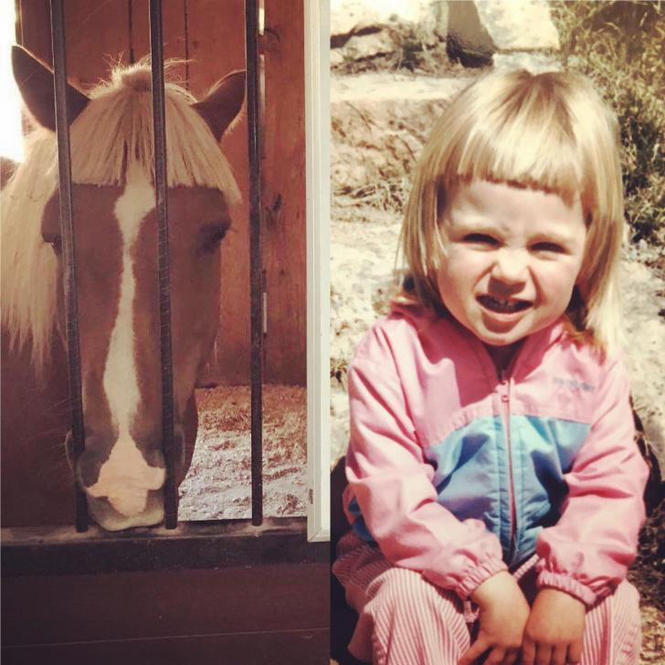 She's a horse girl.