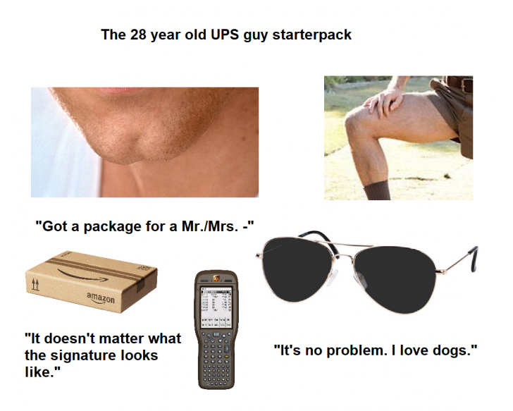 Mr. UPS starter pack
