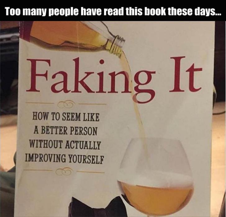 The art of faking it
