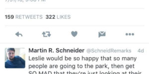 Parks & Rec would’ve had such a hilarious episode about Pokemon Go.