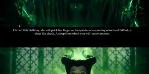 Maleficent plot device.