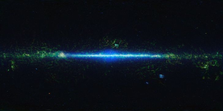 The entire observable universe - taken in infrared!