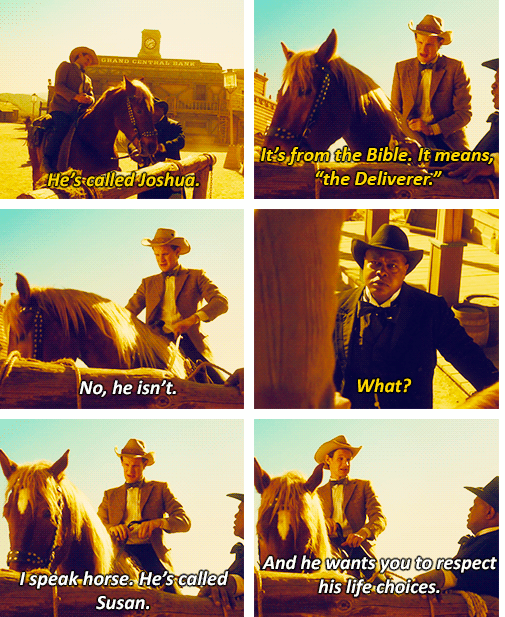 I speak horse.