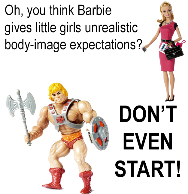 Unrealistic Body-Image Toys