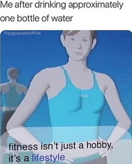 Drink more water.