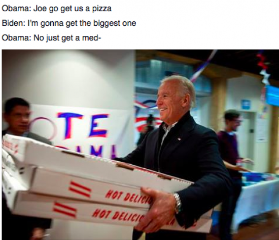 Biden is on it